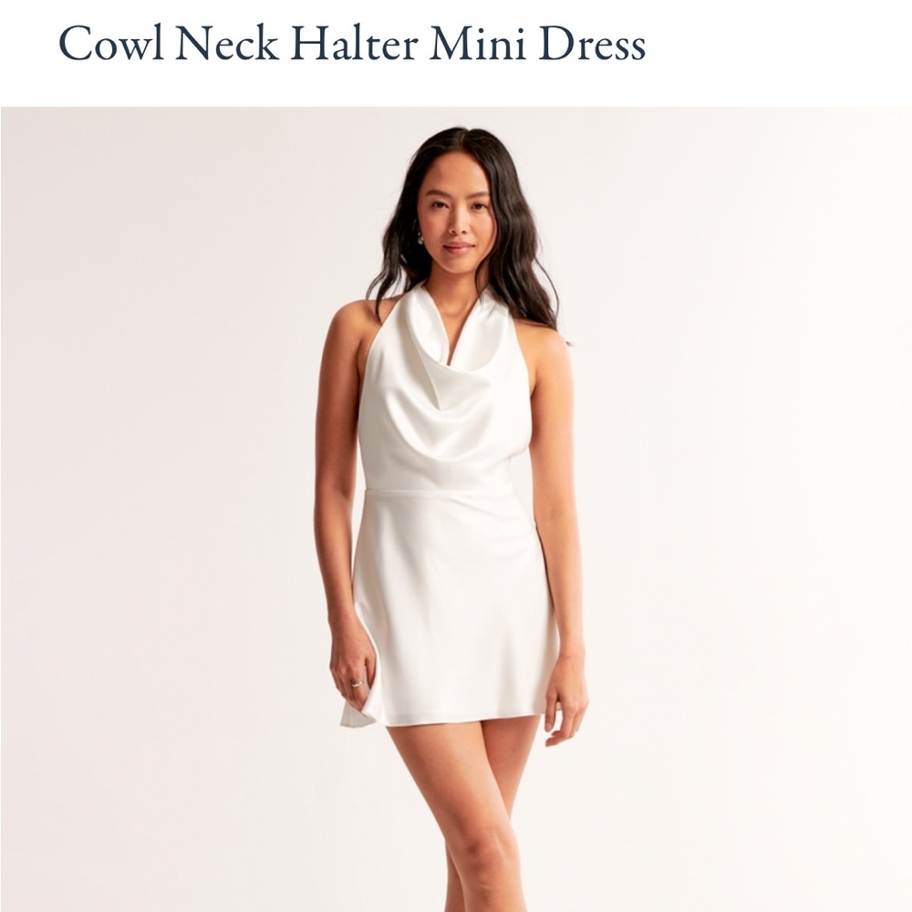 Ambercrombie’s Cowl Neck Halter Mini Dress